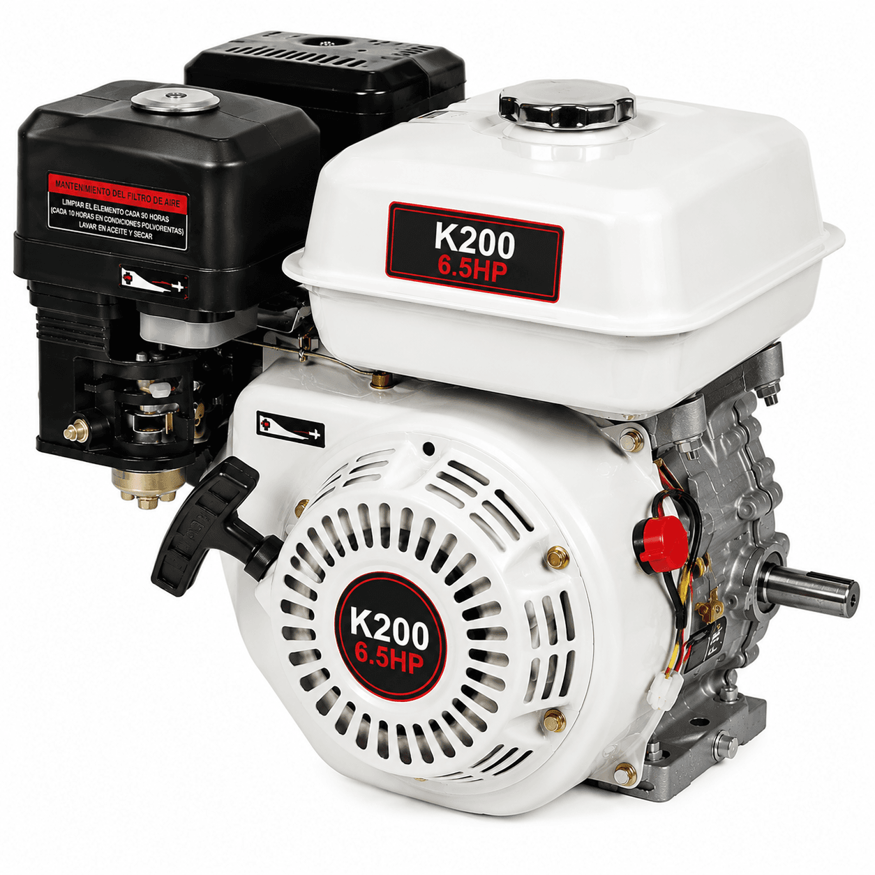 Motor Gasolinero Kawamoto Blanco K200 6.5HP