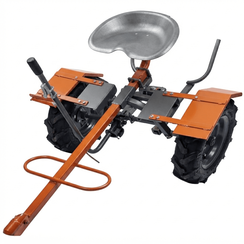 Asiento Trasero para Motocultor