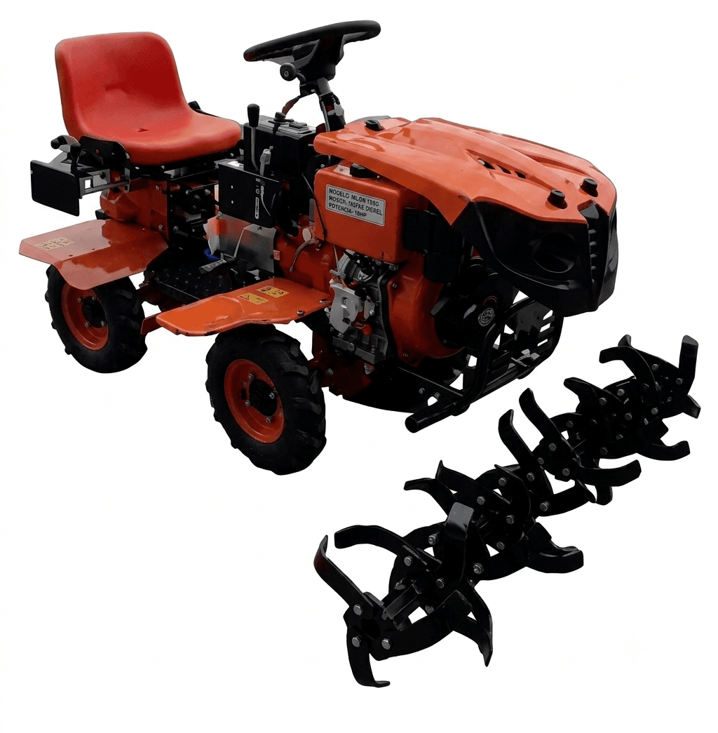 Motocultor Diésel Kawamoto ML4W-135D