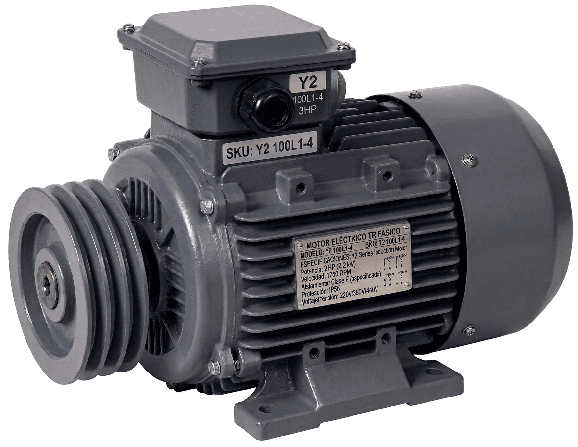 Motor Eléctrico Trifásico Y2 100L1-4 3HP