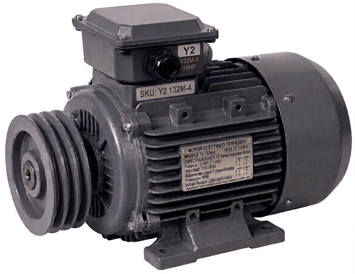 Motor Eléctrico Trifásico Y2 132M-4 10HP