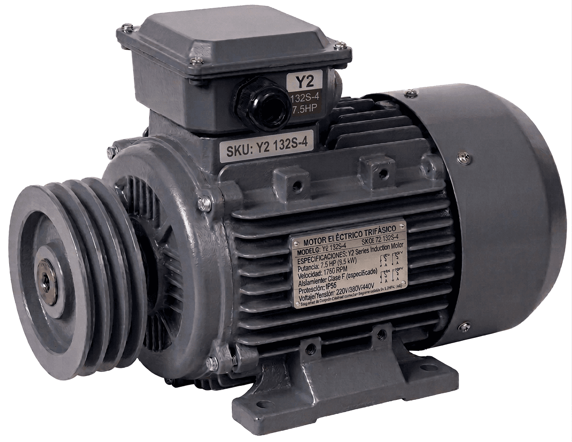 Motor Eléctrico Trifásico Y2 132S-4 7.5HP