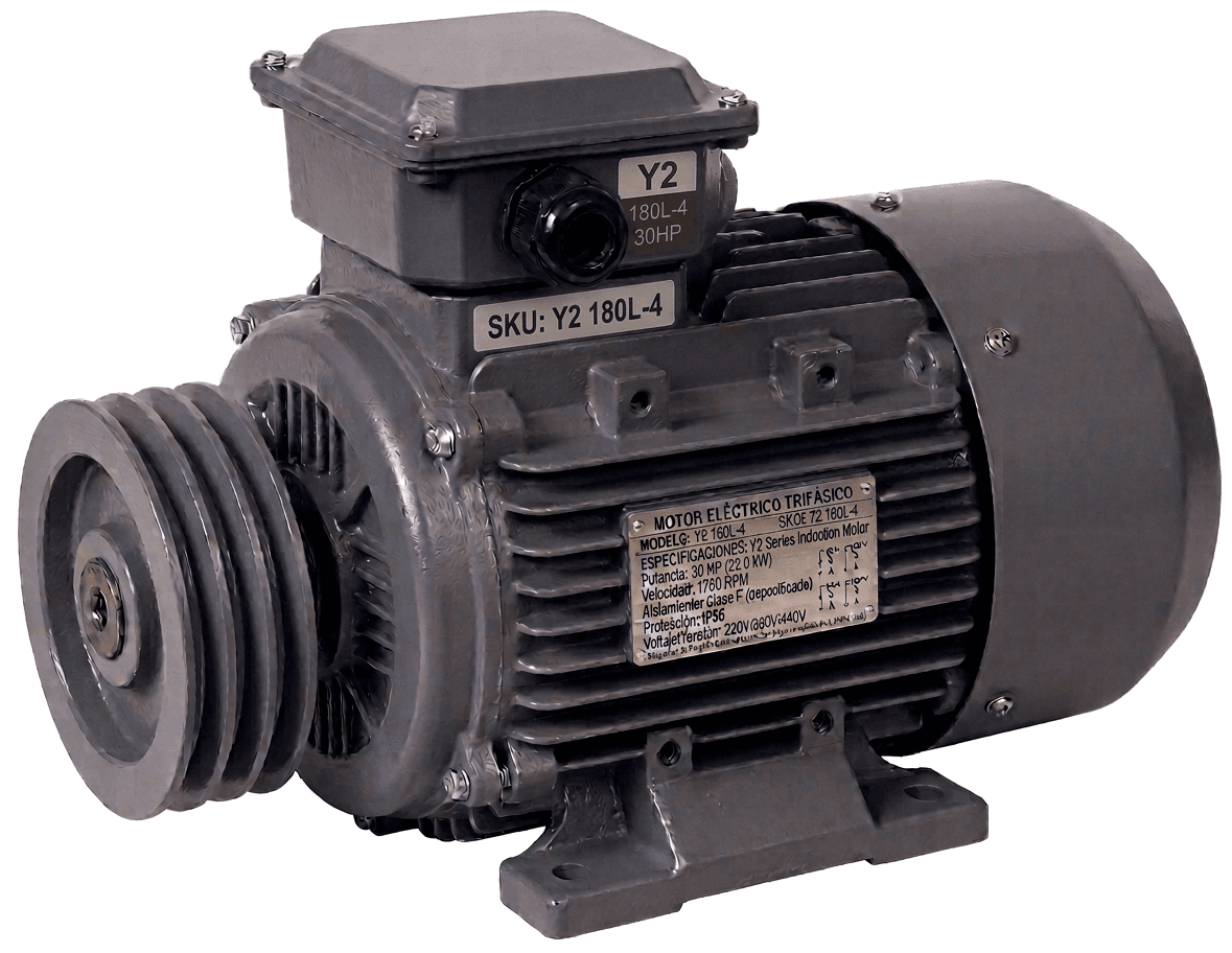 Motor Eléctrico Trifásico Y2 180L-4 30HP