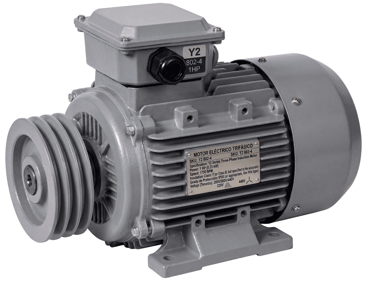 Motor Eléctrico Trifásico Y2 802-4 1HP