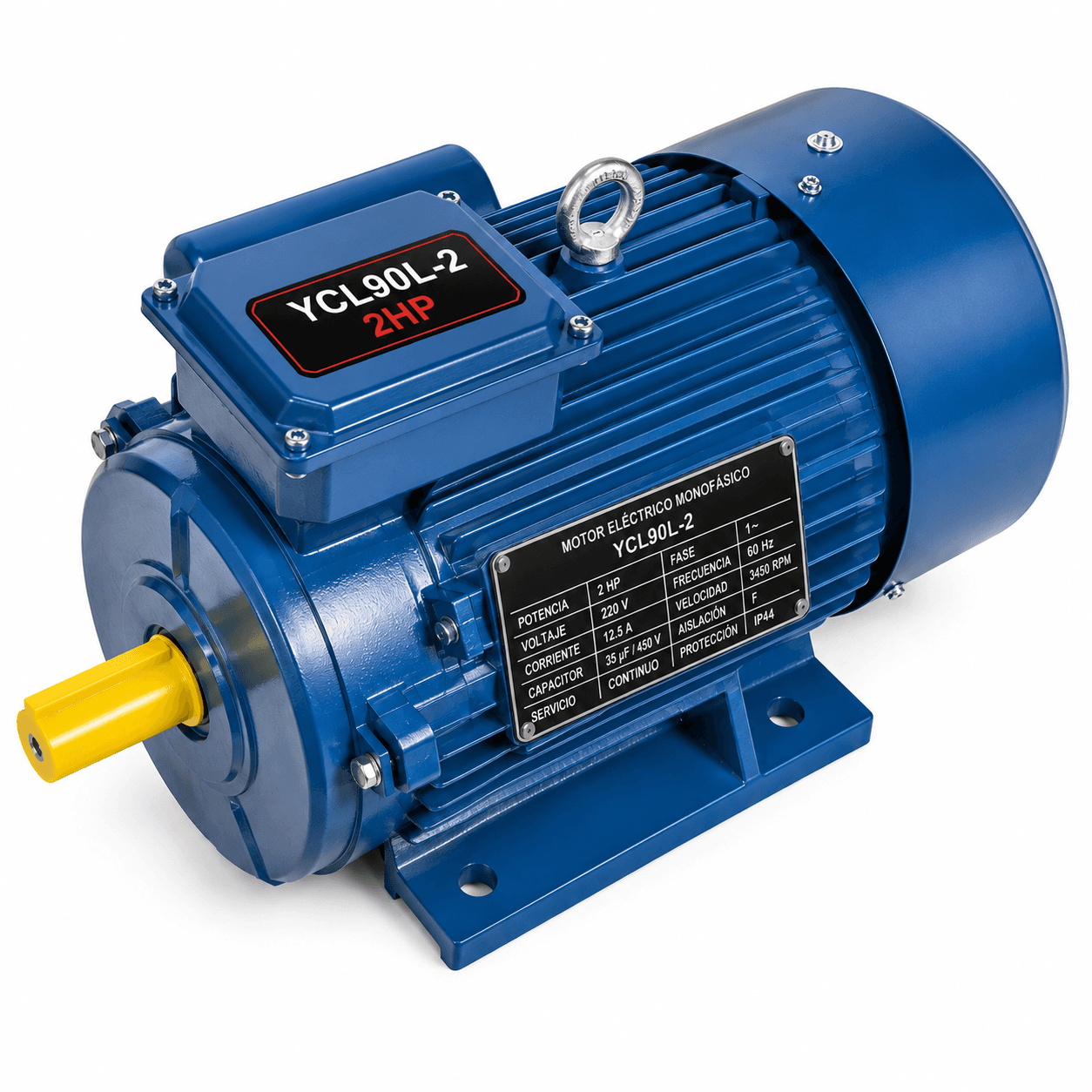 Motor Eléctrico Monofásico YCL90L-2 2HP