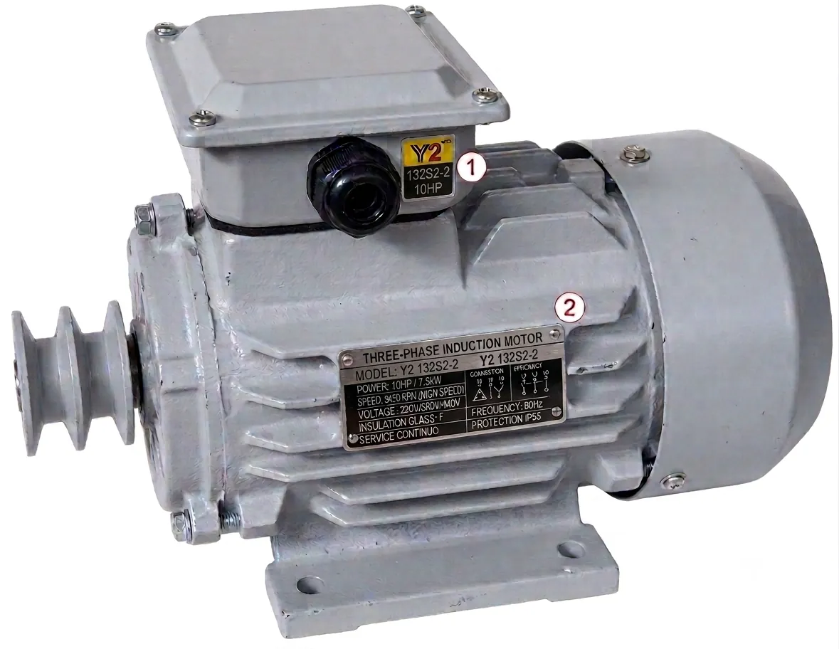 Motor Eléctrico Trifásico Y2 132S2-2 10HP